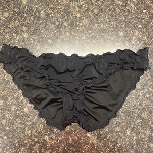 Black bikini bottoms
